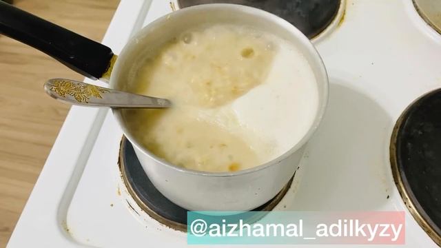 Овсяная каша. Ең дәмді сұлу ботқасы.Очень вкусный легкий овсяная каша? смотреть онлайн
