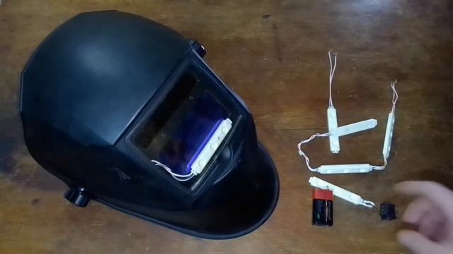 Модульная светодиодная подсветка для сварочной маски смотреть онлайн