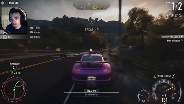 Need for Speed Rivals High Stakes #3 | Porsche 911 GT3 (Beetle) | 300,000 SP смотреть онлайн