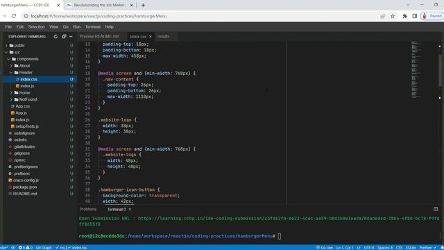 Hamburger Menu | React JS | Coding Practice 40 | CCBP смотреть онлайн