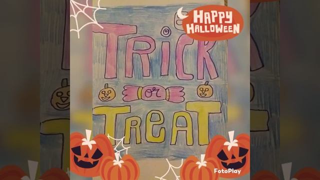 Хэллоуин мои рисунки ! смотреть онлайн