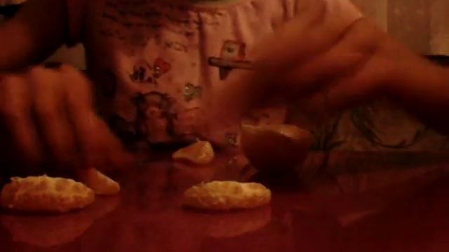 Рисунки из мандаринок!! ##Новый год смотреть онлайн