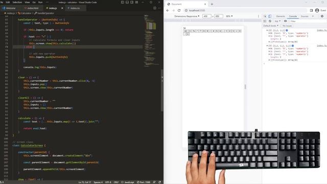ASMR Programming - iPhone (IOS) Calculator Coding with JS (OOP) - no Talking смотреть онлайн
