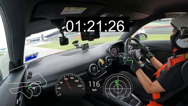My first lap on the Audi TTRS 2021 смотреть онлайн