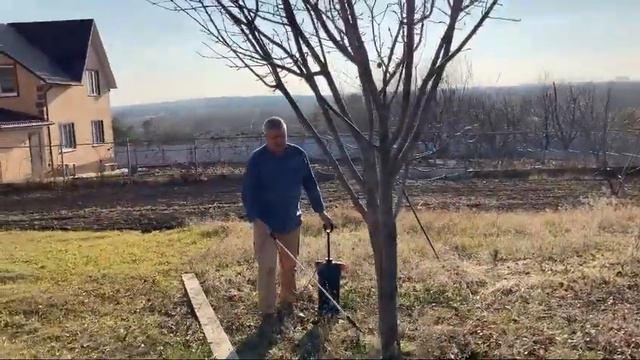 Работы в саду. Колбаска на костре. Серия 30 смотреть онлайн