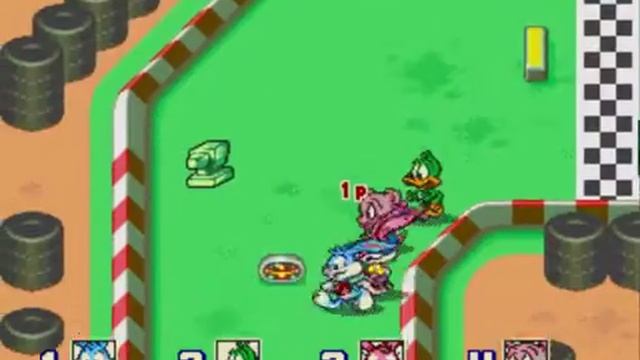 Tiny Toon Adventures, Acme All Stars, Obstacle Course смотреть онлайн