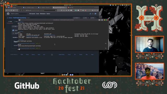 Git + Github Workshop | Hacktoberfest 2021 смотреть онлайн