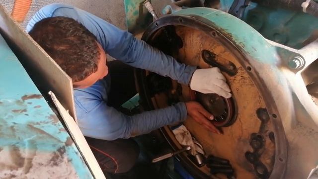 oil seal CHANGE KTA50 CUMMINS IS IN SITE PROJECT PART 2 смотреть онлайн