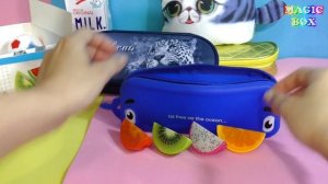 Собираю пенал в школу и заполняю точилками Коллекция точилок и ластиков Ч.1