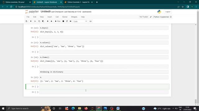 Python in Marathi | Part 9 - Dictionary of Data Structure in Python. смотреть онлайн