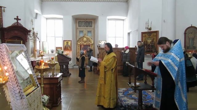 Молебен перед Корсунской (Торопецкой) иконой Божией Матери