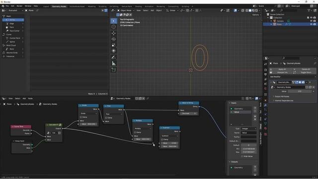 Make a Countdown Timer Node in Blender Geometry Nodes! смотреть онлайн