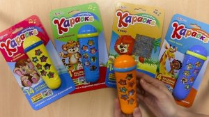 Микрофон "Караоке" от ИД "Азбукварик" - любимые детские песенки в одной игрушке!
