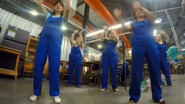 Физкультминутка на участке упаковки