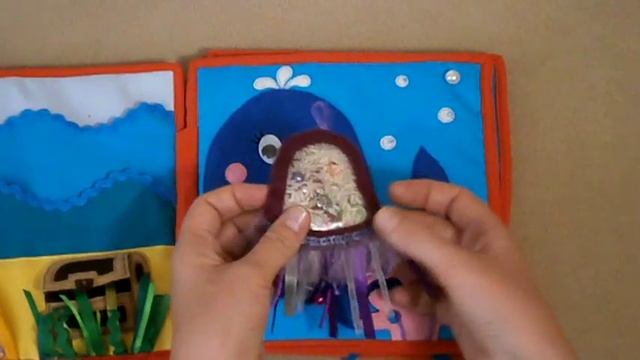 Развивающая книжка из фетра №4 Quiet book Hand made libro del desarrollo libro dello sviluppo livre смотреть онлайн