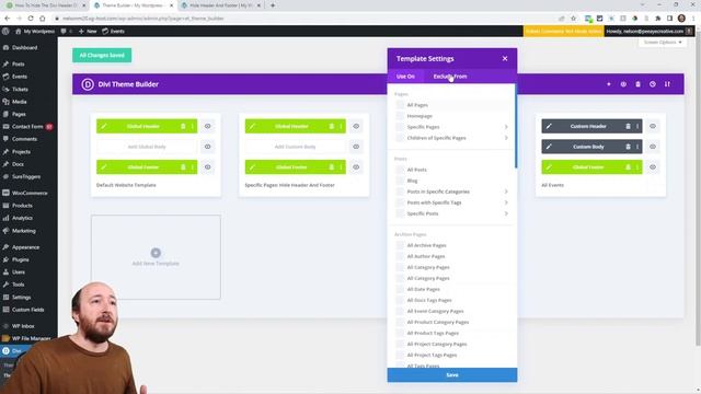 How To Hide The Divi Header Or Footer On Specific Pages смотреть онлайн