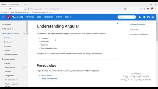 Основы Angular + Java/Spring: план изучения Angular (2022) смотреть онлайн