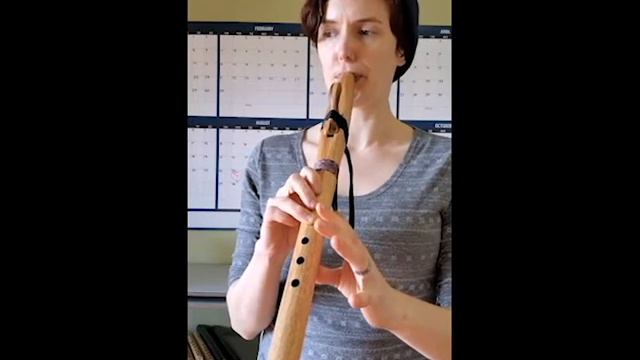 Native American Style Flute | Key of A | #1314 Oak смотреть онлайн