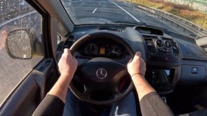 Mercedes Vito W639 [109 CDI 95HP] |0-100| POV Test Drive