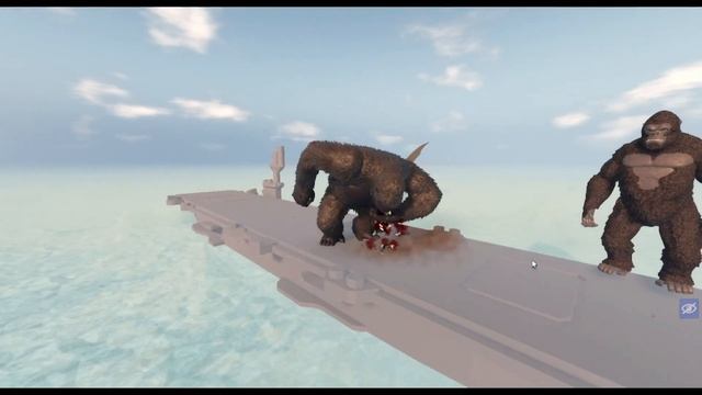 Конг 2021 уже в игре!? Небольшой обзор разницы Конгов в |Kaiju Universe|!!!