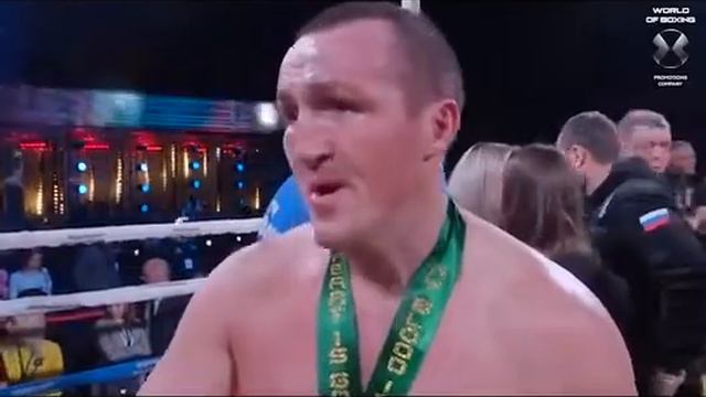 Интервью Лебедева после боя смотреть онлайн