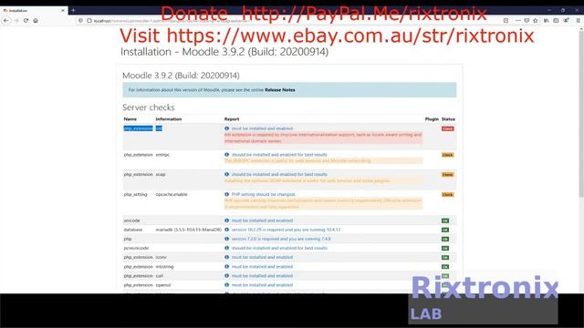 How to fix php extension intl bug Moodle install смотреть онлайн