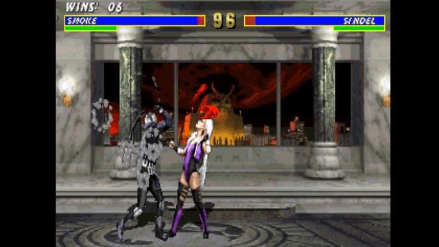 Smoke - Mortal Kombat 3 - PC MS-DOS смотреть онлайн
