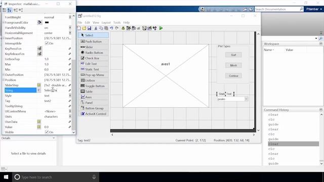 How to Create a GUI with GUIDE - MATLAB Tutorial смотреть онлайн