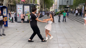 Руставели Супер Гандагана Лезгинка 2022 Девушки Танцуют Супер В Тбилиси ALISHKA Чеченская Acharuli