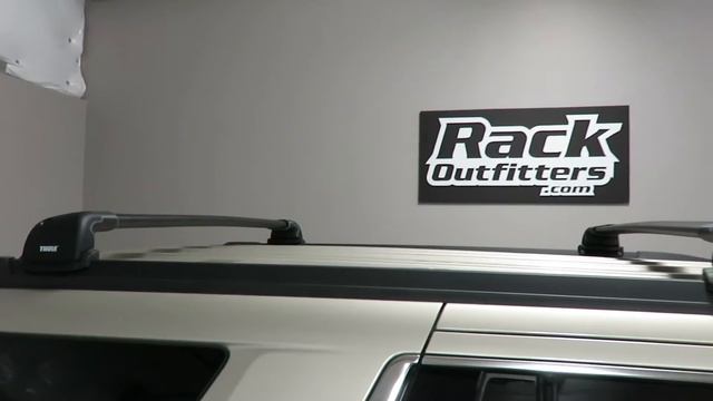 Chevrolet Tahoe Outfitted with Thule AeroBlade Edge Base Roof Rack System смотреть онлайн