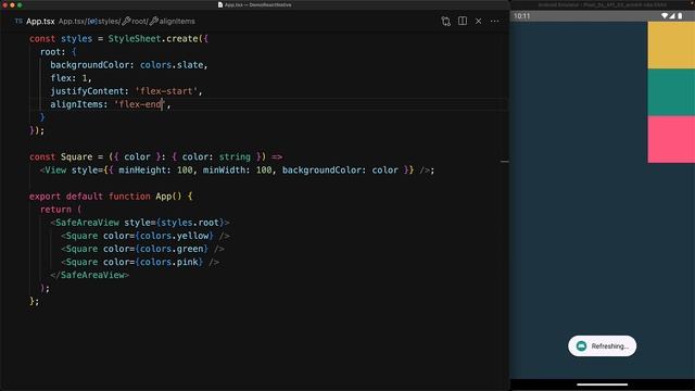 FlexBox Guide for React Native смотреть онлайн