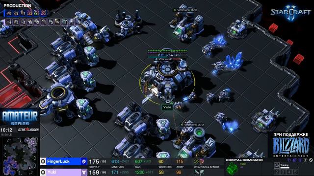 Amateur Series - Элитная лига: FingerLuck – Yuki смотреть онлайн