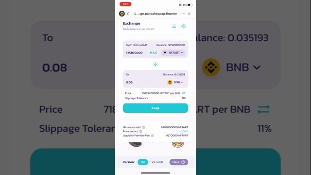 FIX: Can’t sell my coins on pancake swap | The transaction cannot succeed due to error: pancake k: смотреть онлайн