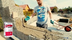 Раскрываем секрет работы с арболитом. Разрыв в кладке. Как контролировать строителей. Арболит Марке