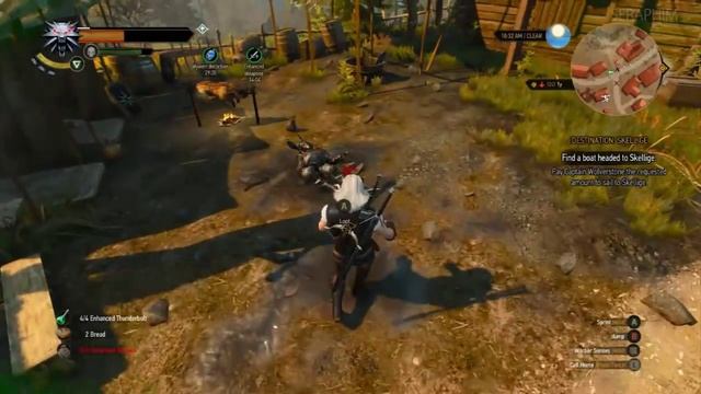 The Witcher 3: Wild Hunt - Death March Blind Playthrough - 86: All Hail Self Immolation смотреть онлайн