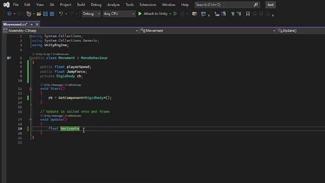КАК СДЕЛАТЬ ПРОСТОЕ УПРАВЛЕНИЕ В UNITY! | HOW TO MAKE A SIMPLE PLAYER CONTROL IN UNITY! смотреть онлайн