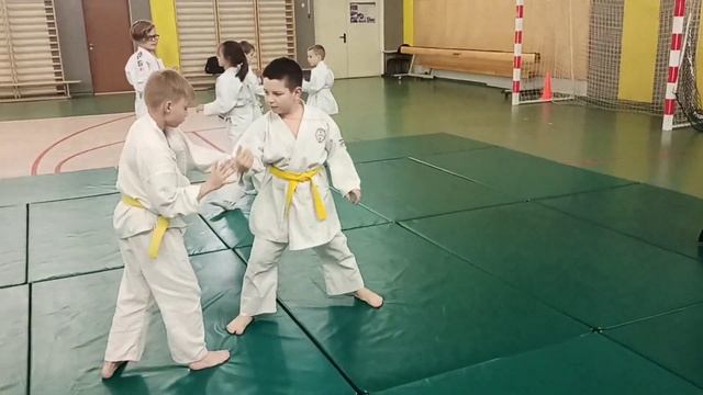 Айкидо в школе 56, детская группа. смотреть онлайн