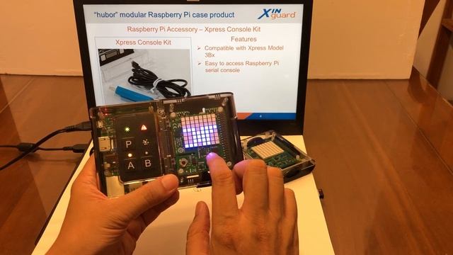 "hubor" modular Raspberry Pi Case and Expansion Case Demo смотреть онлайн