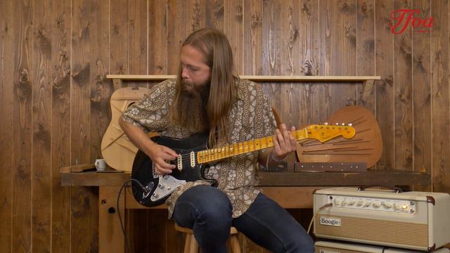 Fender Custom Shop LTD Poblano II Stratocaster Relic Black played by Leif de Leeuw | Demo @ TFOA смотреть онлайн