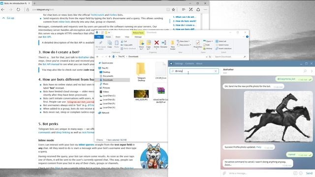 Создание бота в Telegram на C# часть 1/Create bot to Telegram in C # Part 1(not English) смотреть онлайн