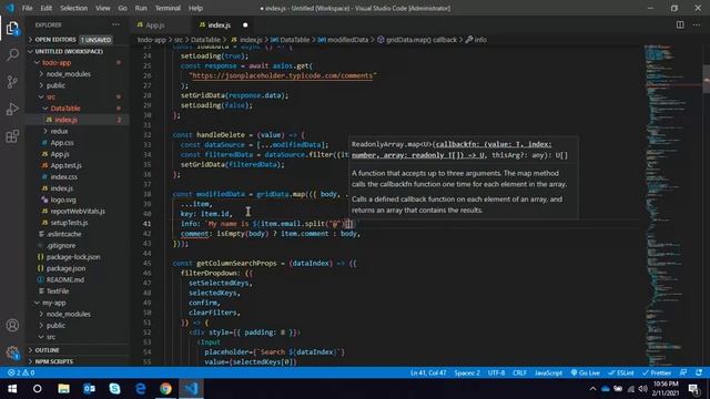 Building a Table in React JS Part 10 - Expandable Row смотреть онлайн
