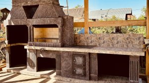 Сборка печи барбекю №25. Компания «Династия»