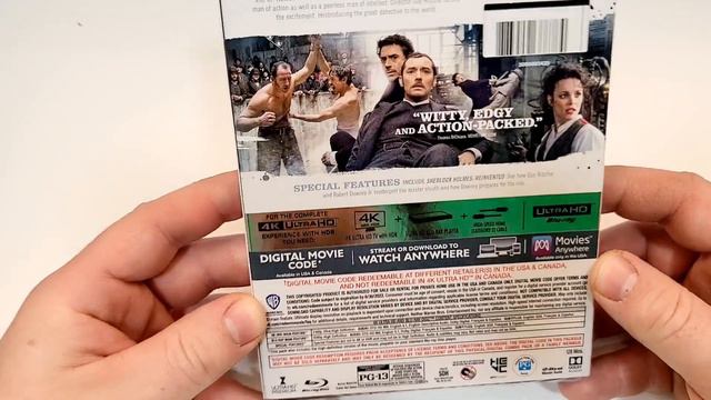 Sherlock Holmes 4K UHD Unboxing смотреть онлайн