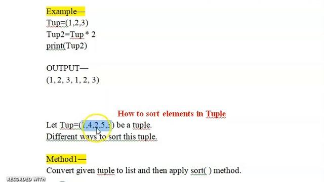 Tuple in Python part 2 смотреть онлайн