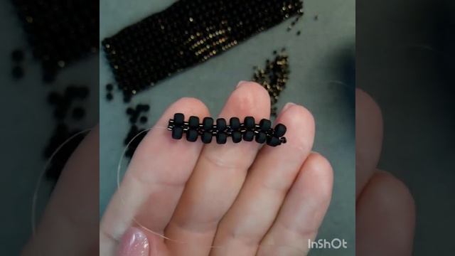 Мастер класс плетение браслета из бисера и матовых бусин. Мужской браслет. смотреть онлайн