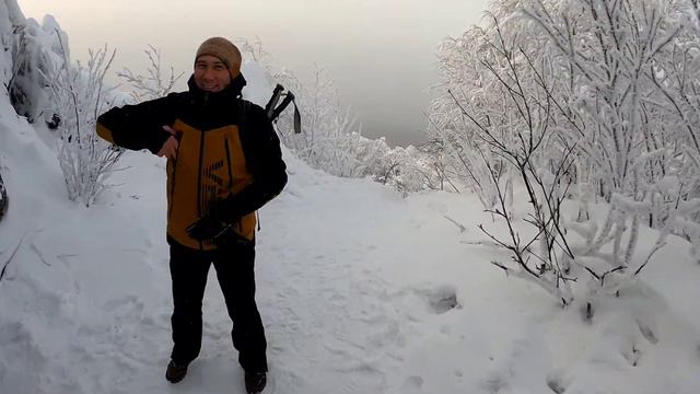 Таганай, сопка Двуглавая зимой смотреть онлайн