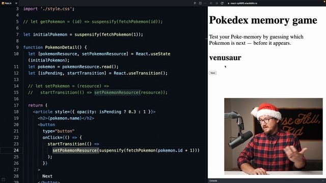 Speed up inputs with useDeferredValue in this week's React Holiday смотреть онлайн