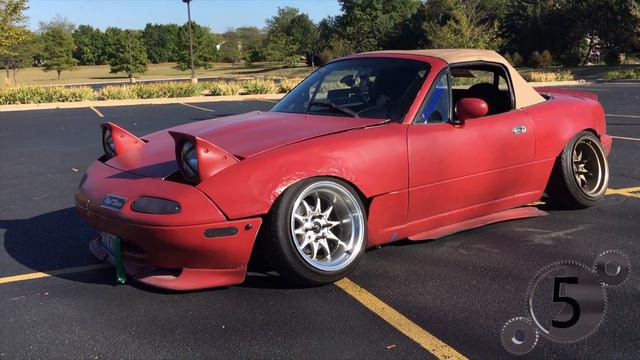 1993 Camberd-Out Mazda Miata - 10 Second Review смотреть онлайн