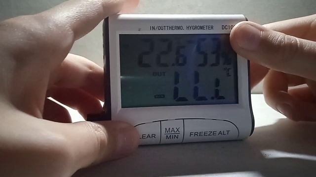 ОБЗОР DC103 Digital Thermometer смотреть онлайн