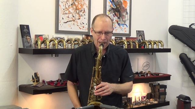 Selmer 145,xxx Mark VI tenor sax смотреть онлайн